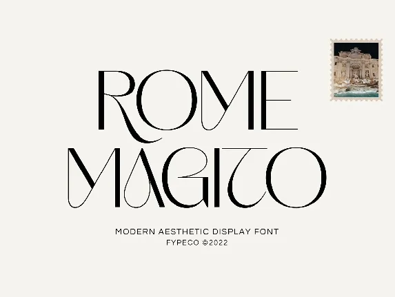 Rome Magito font