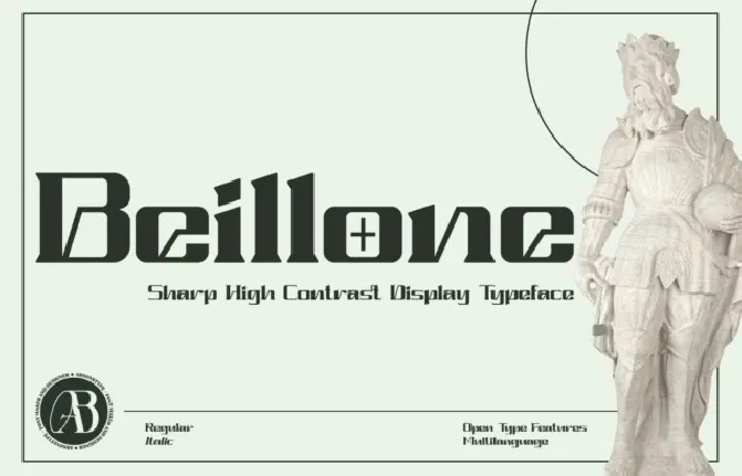 Beillone font