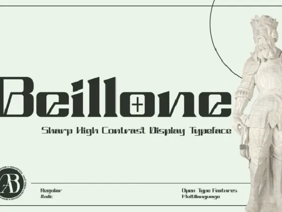 Beillone font