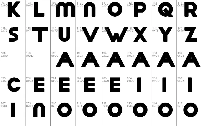 Aday Demo font