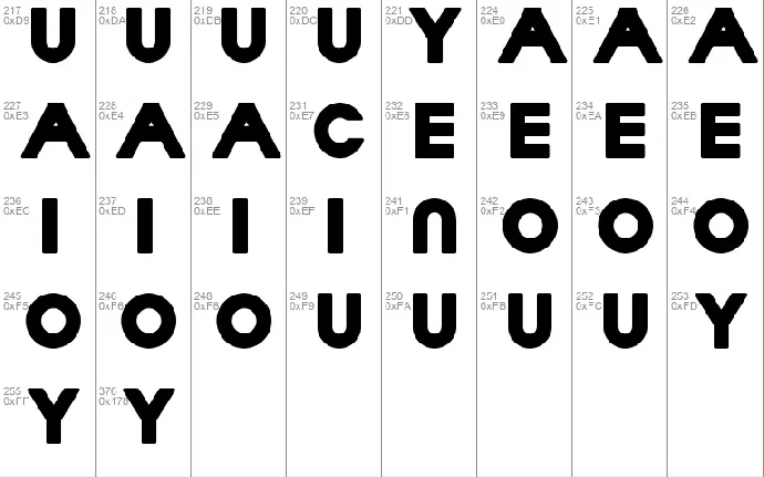 Aday Demo font