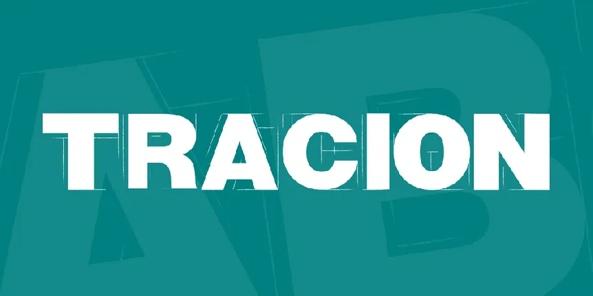 Tracion font