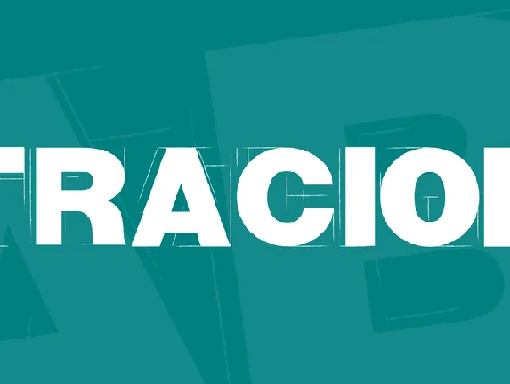 Tracion font