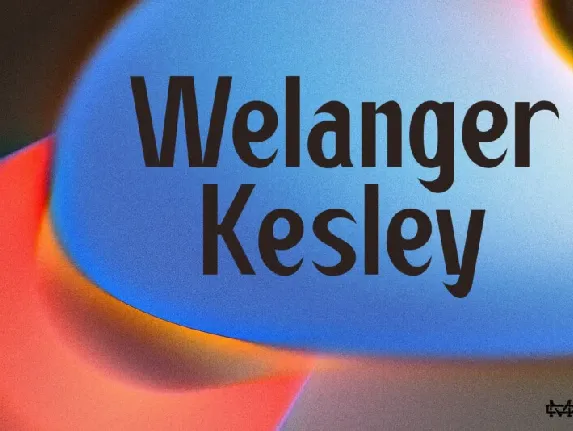 Welanger Kesley font