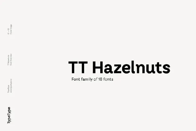 TT Hazelnuts Family font