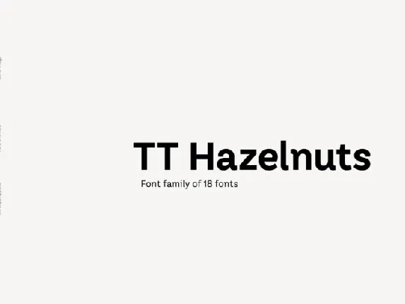 TT Hazelnuts Family font