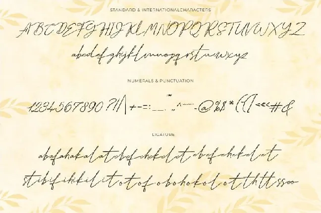 England Handwritten font