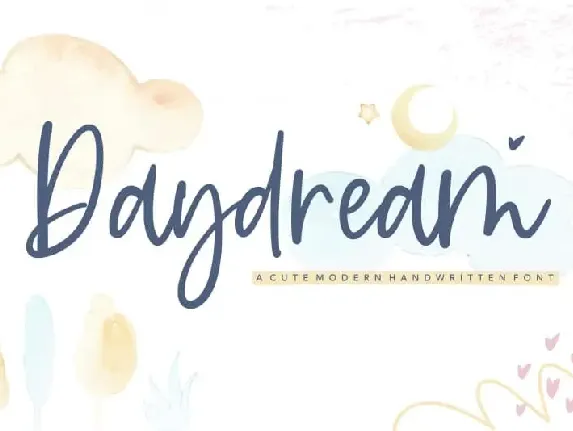 Daydream Modern Handwritten font