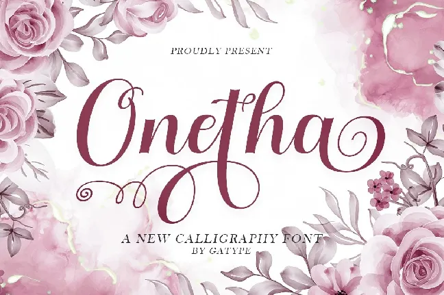 Onetha font