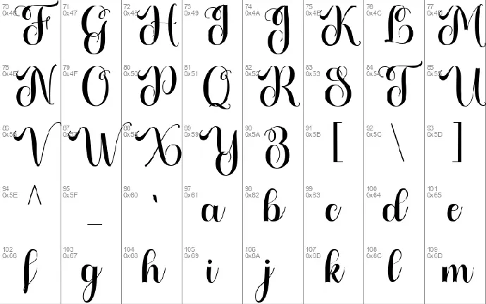 Onetha font