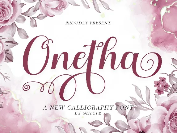 Onetha font