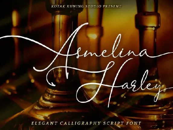 Asmelina Harley Script font