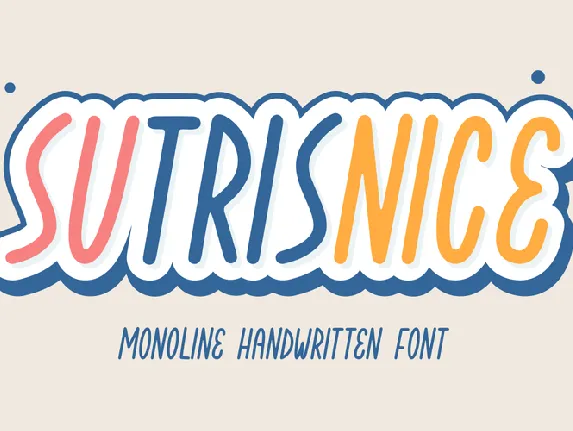 Sutrisnice font