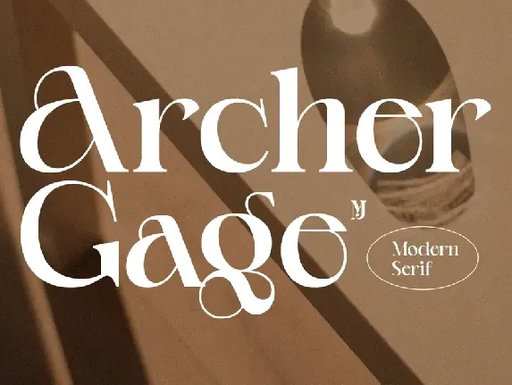 Archer Gage font