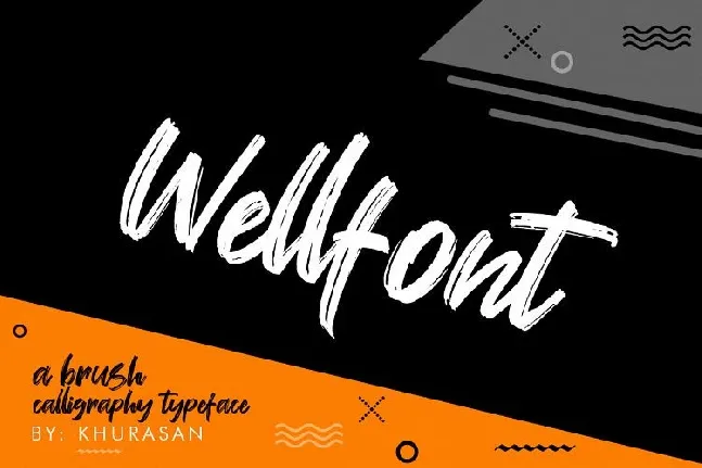 Wellfont Brush