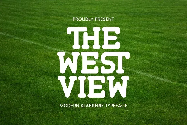 The West View font