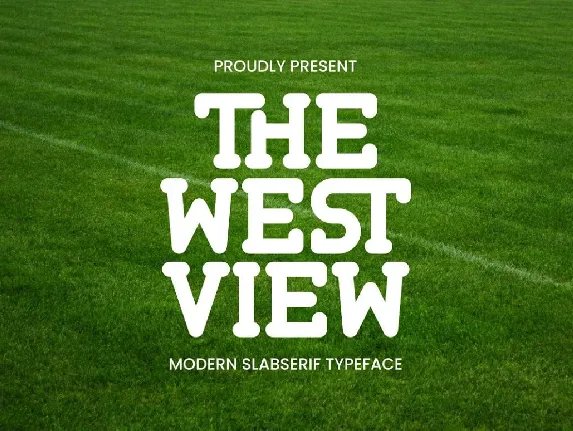 The West View font