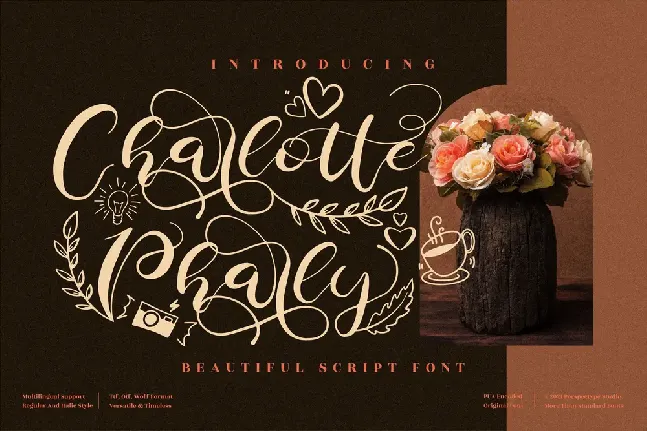 Charlotte Pharly font