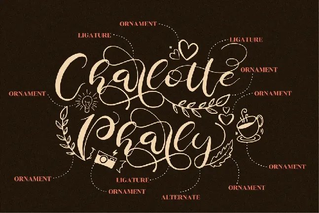 Charlotte Pharly font