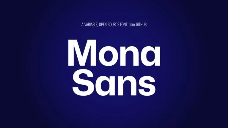 Mona Sans Family font