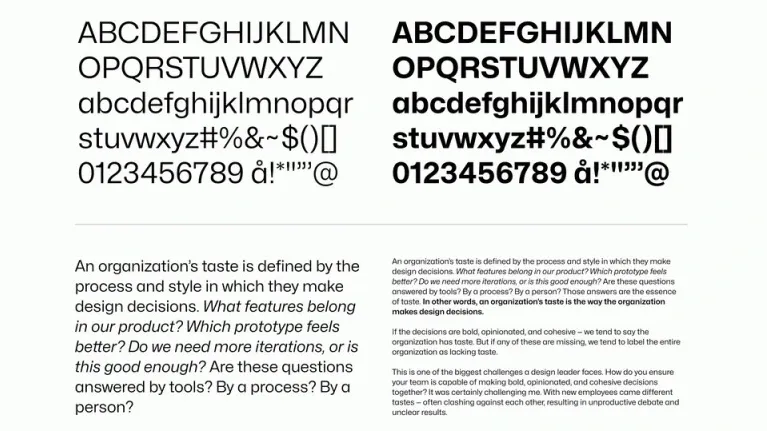 Mona Sans Family font