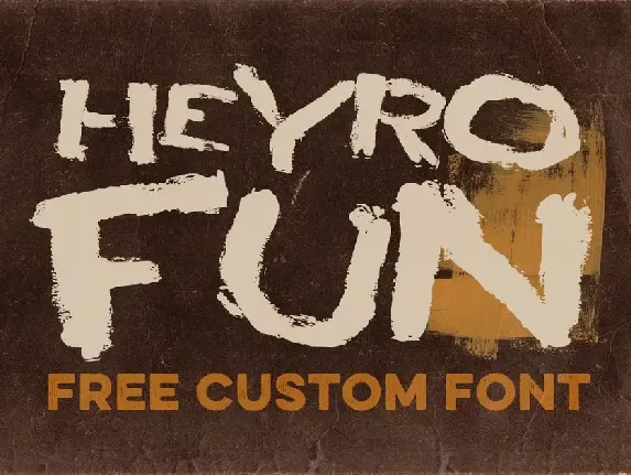 HEYRO Fun font