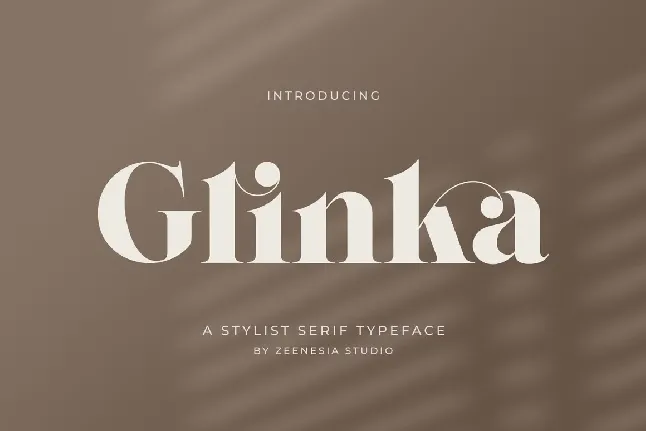 Glinka font