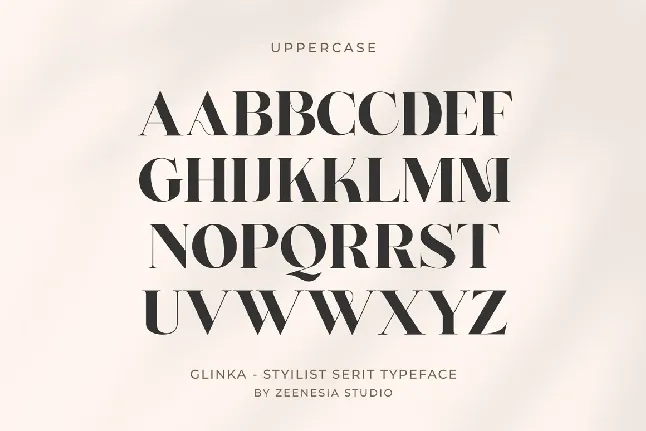 Glinka font