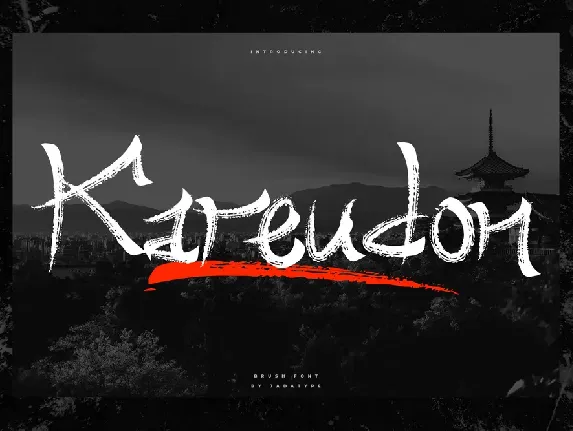 Kareudon font