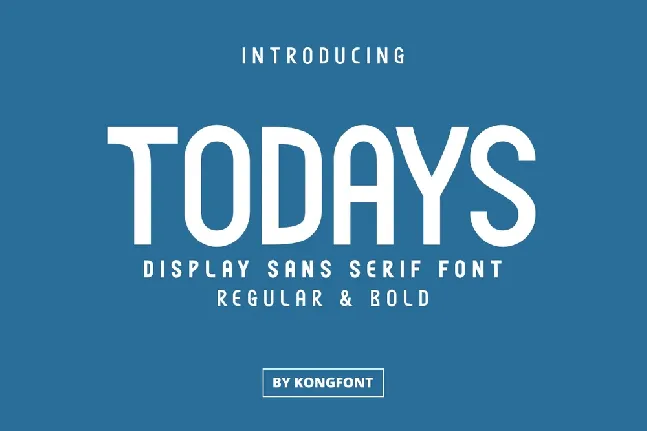 Todays font