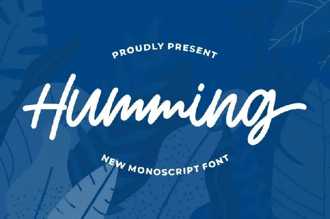 Humming font