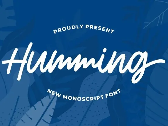 Humming font