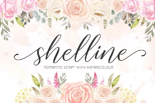 Shelline Script font