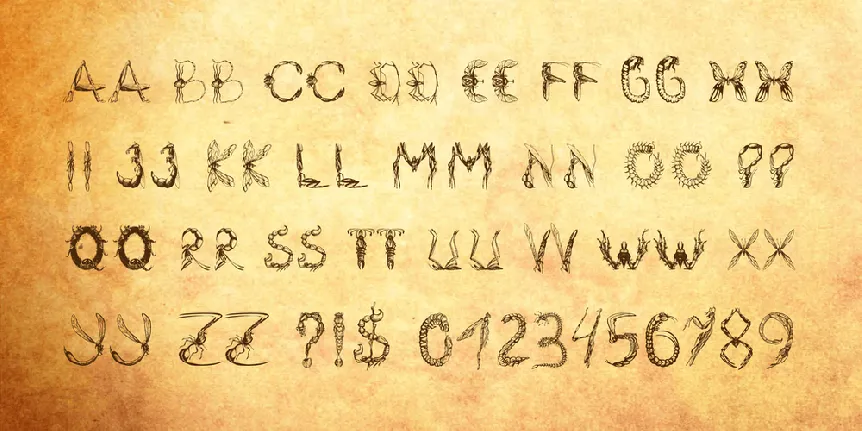 Insektofobiya font