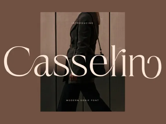 Casselin font