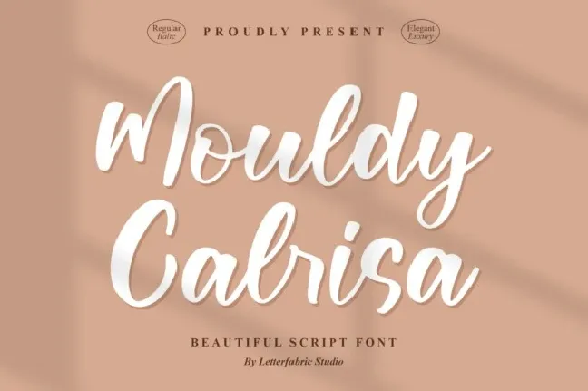 Mouldy Calrisa font