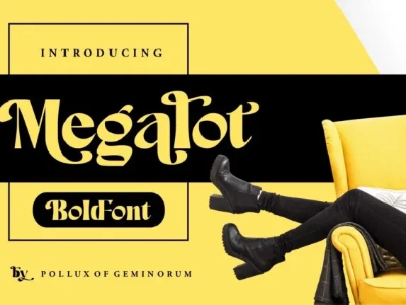 Megalot font