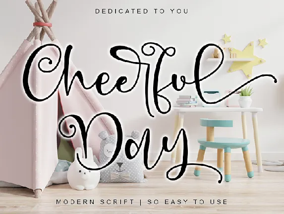 Cheerful Day font