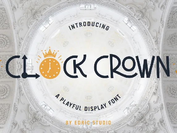 Clock Crown Demo font