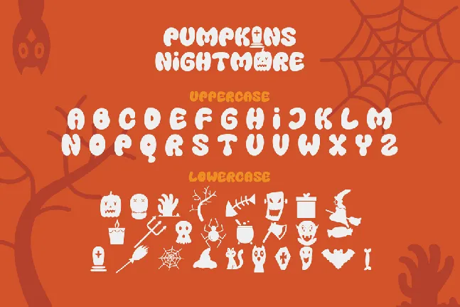 Pumpkins Nightmare font