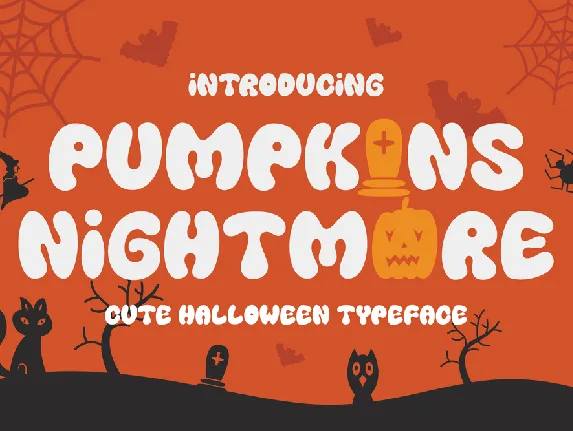 Pumpkins Nightmare font