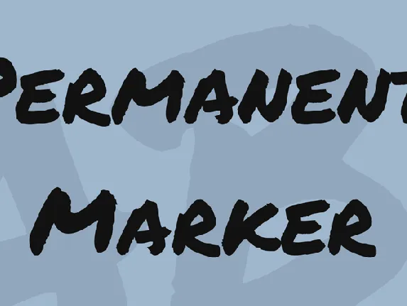 Permanent Marker font