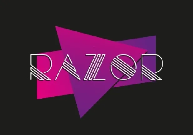 Razor Free font