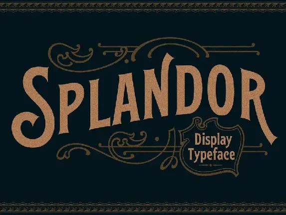 EFCO Splandor font