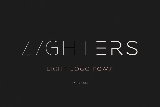 Lighters font