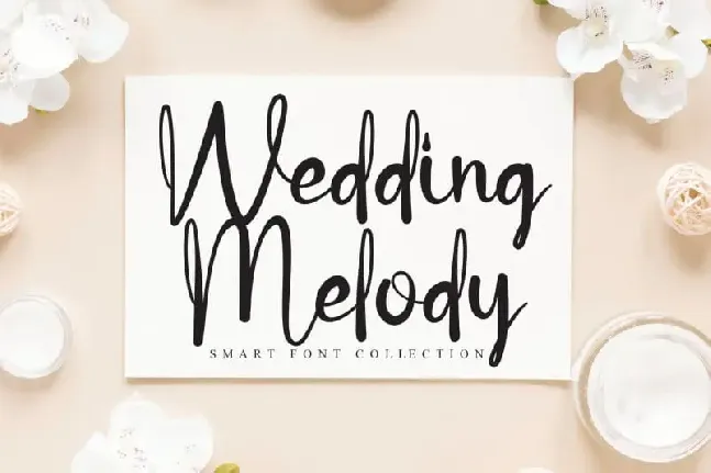 Wedding Excellent Script font