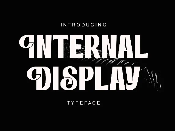 Internal Display font