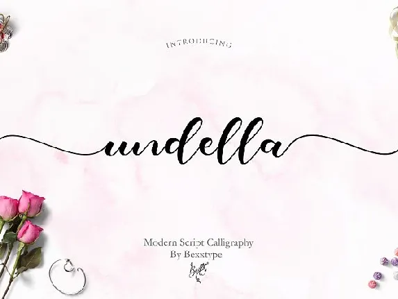 Undella Calligraphy font