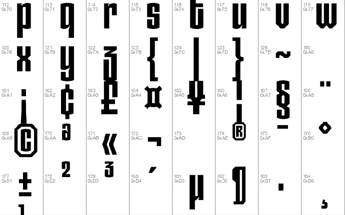 TT Carvist font