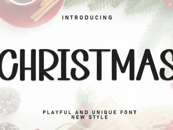 Christmas Brush font